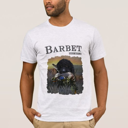 Barbet, Franse waterhond T-shirt (Voorkant)
