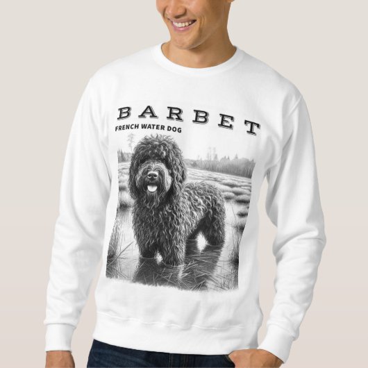 Barbet Franse waterhond Trui (Voorkant)