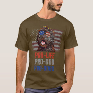 Barbet Pro Life Pro God Pro - Honden Premium T-shirt