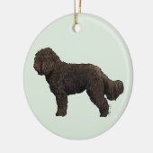 Barbet Sieraad Keramisch Ornament (Links)