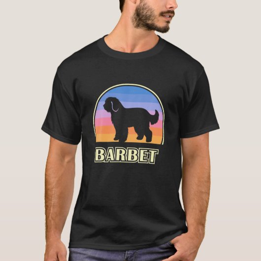 Barbet Sunset Dog T-shirt (Voorkant)