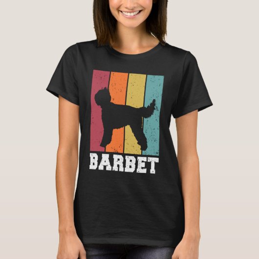 Barbet Vintage 2 T-shirt (Voorkant)