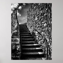 Barbican Steps - verder en hoger Poster