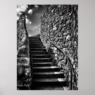 Barbican Steps - verder en hoger Poster