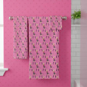 Barbie Bath Towel Set Bad Handdoek