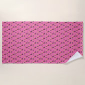 Barbie Beach Towel Strandlaken (Voorkant)