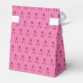 Barbie Favor Dozen Bedankdoosjes (Achterkant)
