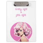 Barbie geïnspireerd klembord (Voorkant)