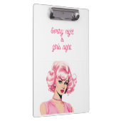 Barbie geïnspireerd klembord (Rechts)