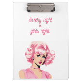 Barbie geïnspireerd klembord (Voorkant)
