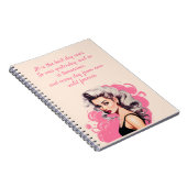 Barbie geïnspireerd notitieboek (Rechterzijde)