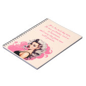 Barbie geïnspireerd notitieboek (Linkerzijde)