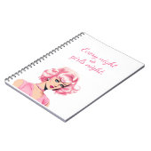 Barbie geïnspireerd notitieboek (Linkerzijde)