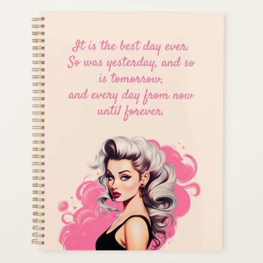 Barbie geïnspireerd planner (Voorkant)