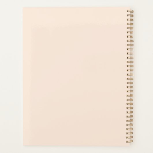 Barbie geïnspireerd planner (Achterkant)