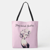 Barbie geïnspireerd tote bag (Achterkant)