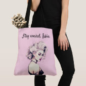 Barbie geïnspireerd tote bag (Dichtbij)