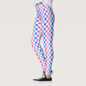 Barbie goes to the ocean checkerboard pattern leggings (Links)