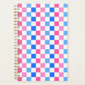 Barbie goes to the ocean checkerboard pattern planner (Voorkant)