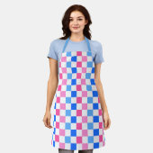Barbie goes to the ocean checkerboard pattern schort (Gedragen)