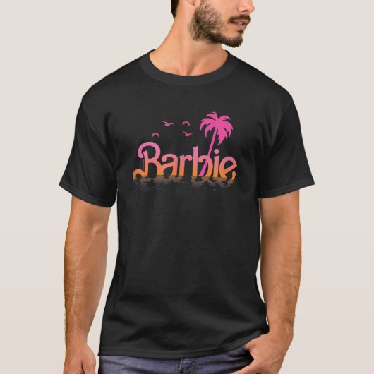 Barbie - Logo waterreflectie T-Shirt (Voorkant)