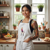 Barbie Long Apron Lang Schort