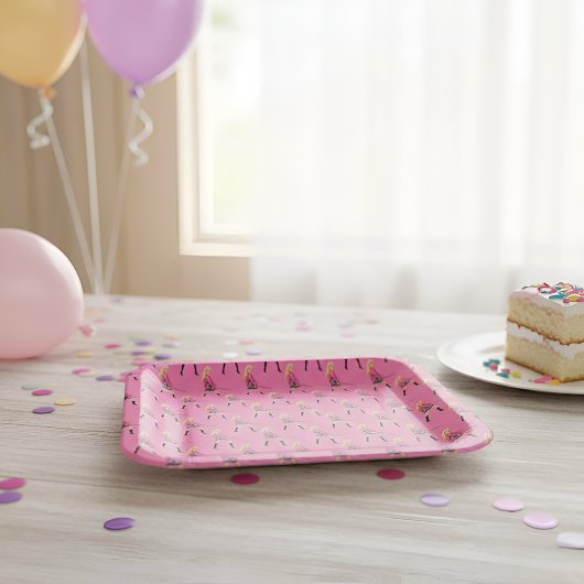 Barbie Paper Plates Papieren Bordje