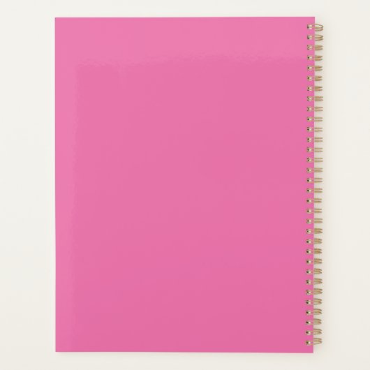 Barbie Planner (Achterkant)