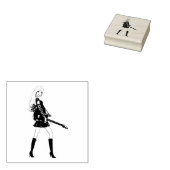 Barbie Rubber Stamp Rubberstempel (Gestempeld)