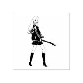 Barbie Rubber Stamp Rubberstempel (Afrduk)