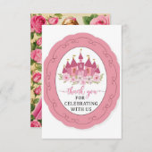 Barbie’s Thank You Sparkle... Bedankkaart (Voorkant / Achterkant)