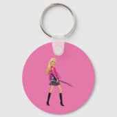 Barbie-sleutelhanger Sleutelhanger (Achterkant)