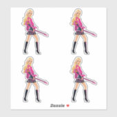 Barbie Sticker (Vel)