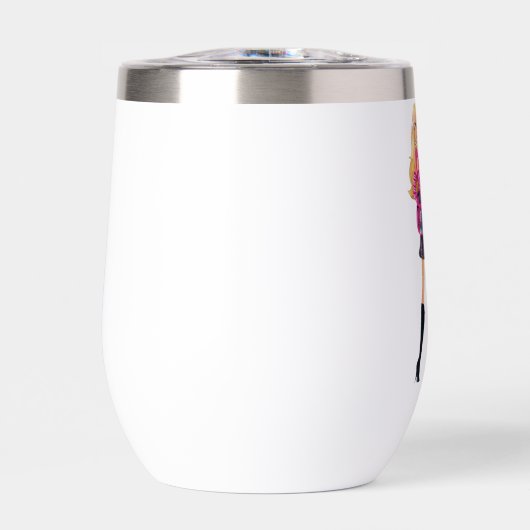 Barbie Thermal Wine Tumbler (Voorkant)