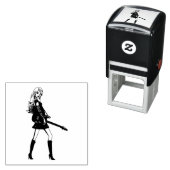 Barbie zelfinkende stempel (In situ)