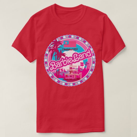 Barbieland T-shirt (Design voorkant)