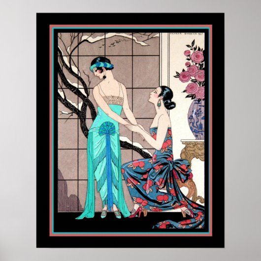 Barbier Art Deco 16x20 Poster (Voorkant)