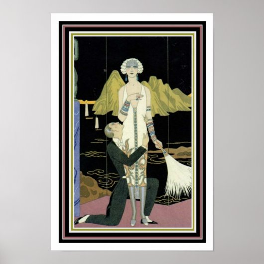 Barbier Art Deco Print 13 x 19 (Voorkant)