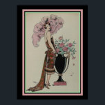 Barbier Art Deco Print Rouge ET of 13 x 19<br><div class="desc">Rouge et or- Art Deco Print door George Barbier</div>