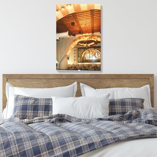 Barbounia Bar Canvas Afdruk (Insitu (Slaapkamer))