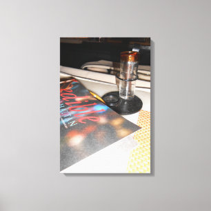 Barbounia Bar Canvas Afdruk