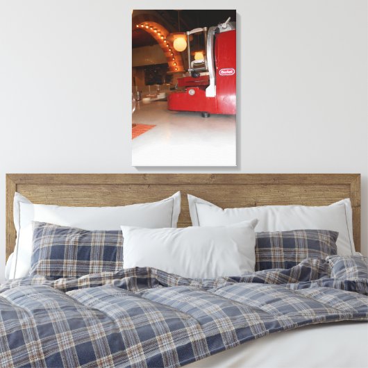 Barbounia Bar Canvas Afdruk (Insitu (Slaapkamer))