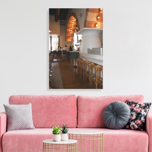 Barbounia Bar Canvas Afdruk (Insitu (Woonkamer))