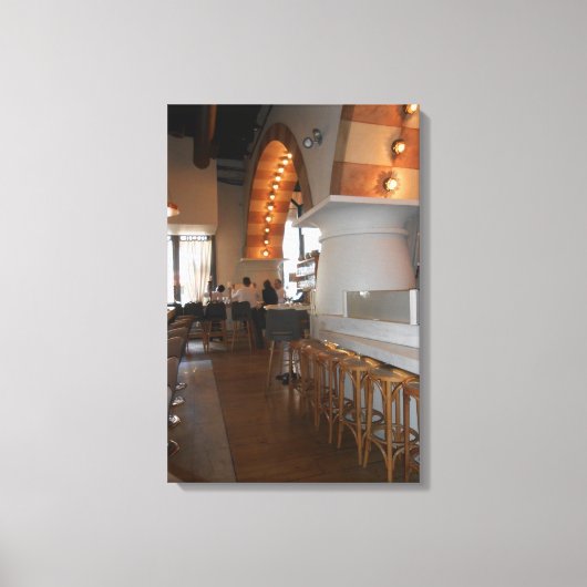 Barbounia Bar Canvas Afdruk (Voorkant)