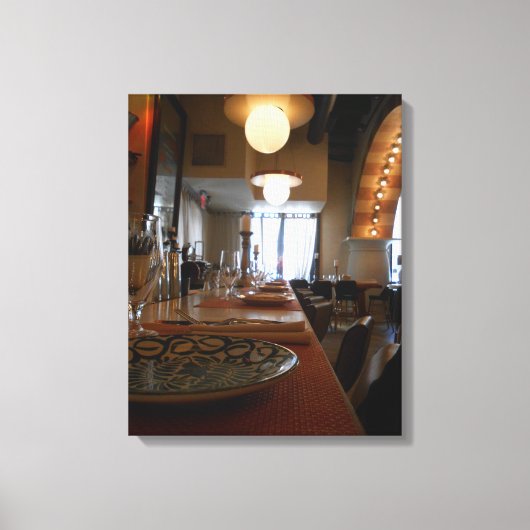 Barbounia Bar Canvas Afdruk (Voorkant)