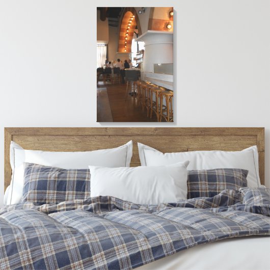 Barbounia Bar Canvas Afdruk (Insitu (Slaapkamer))