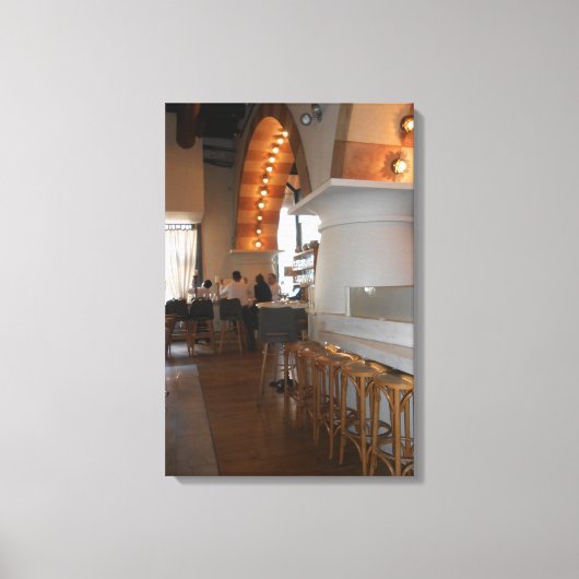 Barbounia Bar Canvas Afdruk (Voorkant)