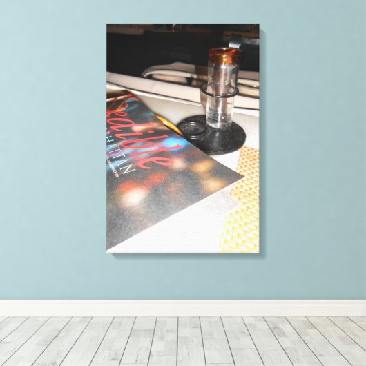 Barbounia Bar Canvas Afdruk (Insitu (Houten vloer))