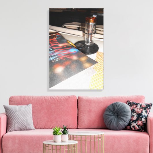 Barbounia Bar Canvas Afdruk (Insitu (Woonkamer))