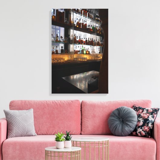 Barbounia Bar Canvas Afdruk (Insitu (Woonkamer))